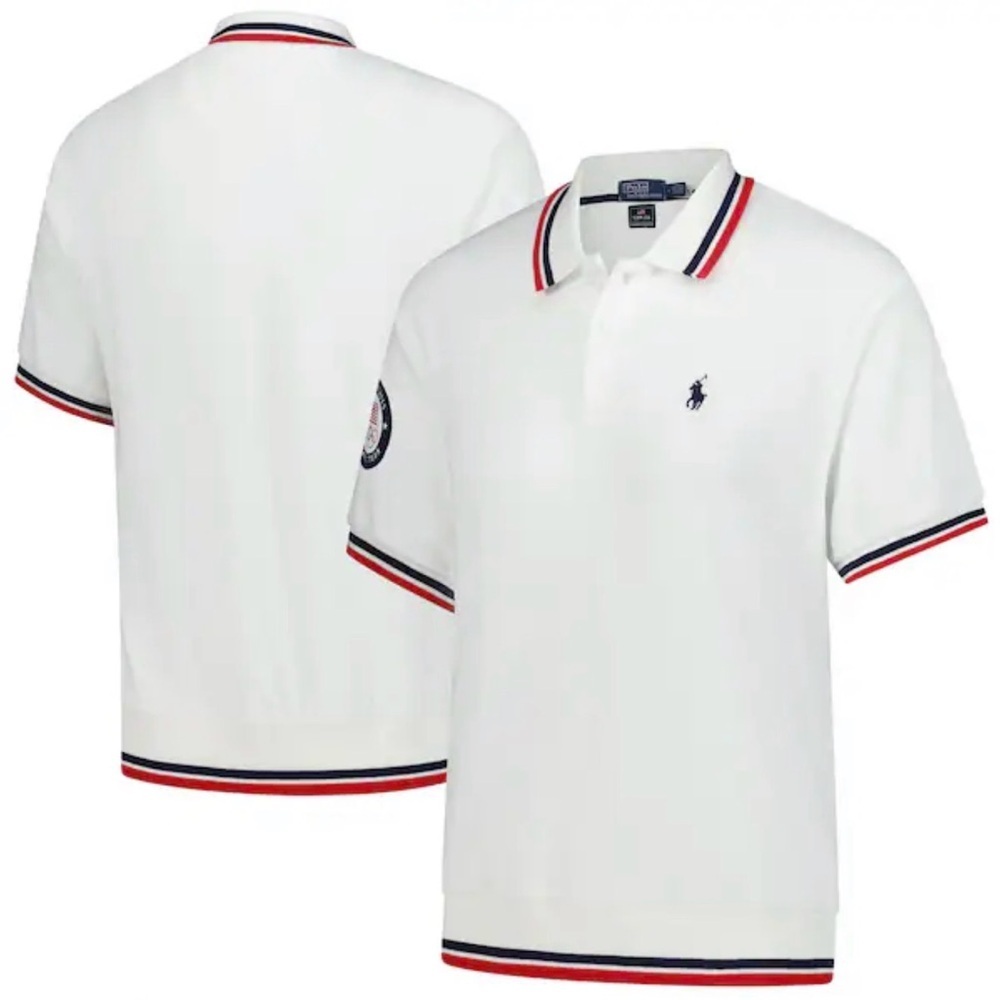 NWT Official USA Olympic Ralph Lauren Polo Shirt